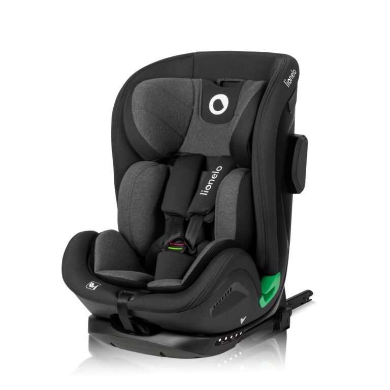 Lionelo autosjedalica Harper i-Size 9-36 kg (76-150 cm), Black Carbon Grey