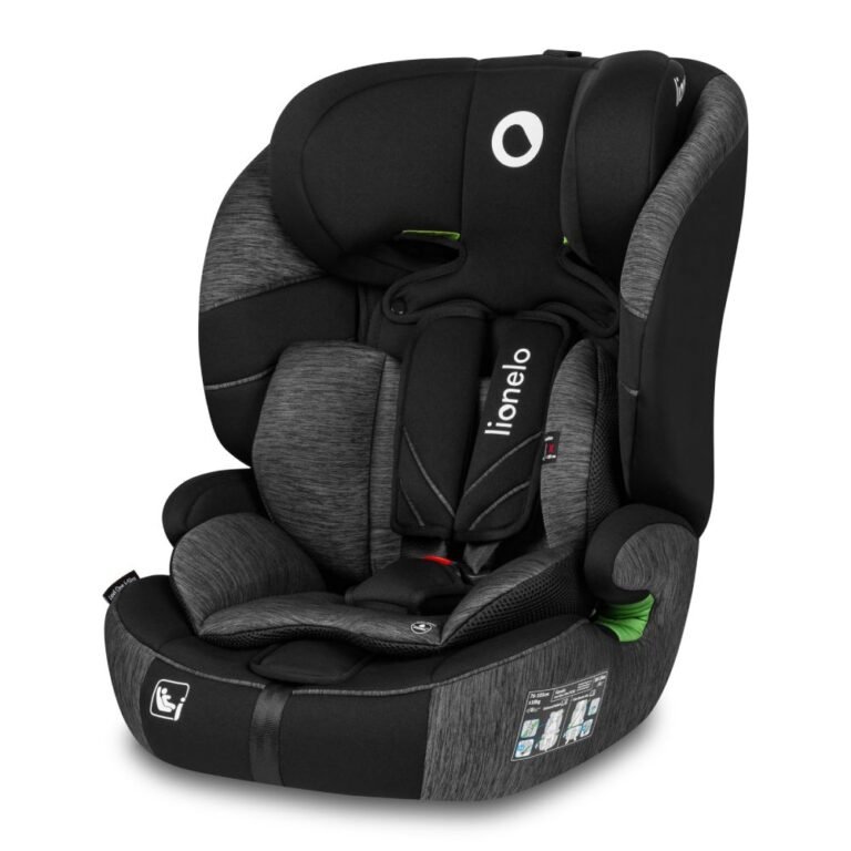 Lionelo autosjedalica Levi One i-Size 9-36 kg (76-150 cm) bez Isofix-a, Black Grey