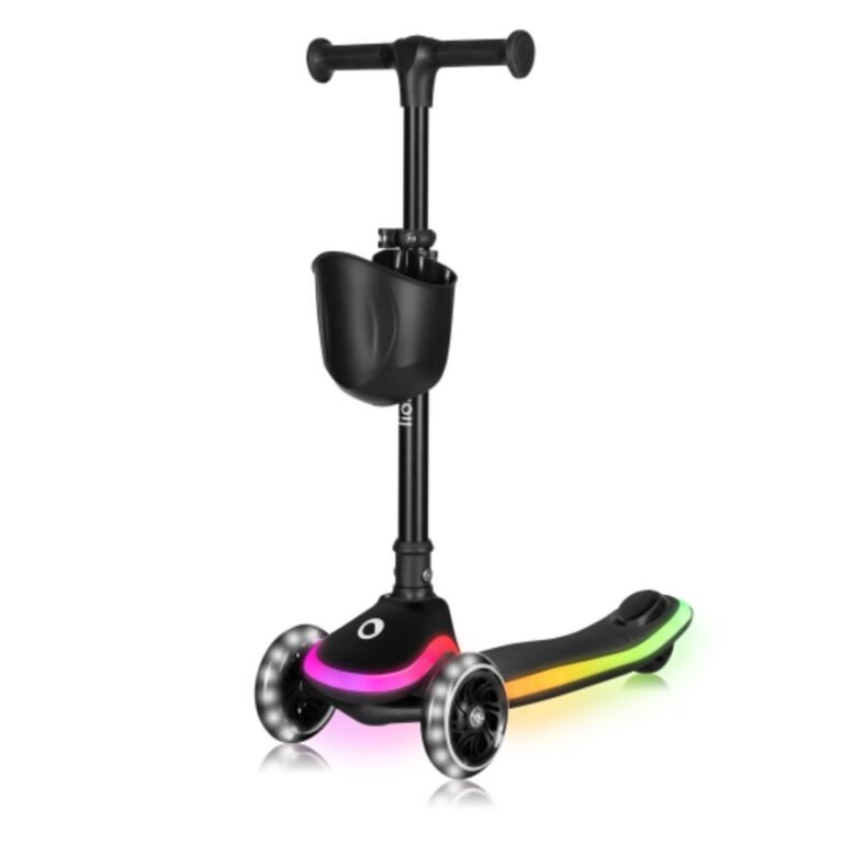 Lionelo romobil Mey LED, Black Onyx