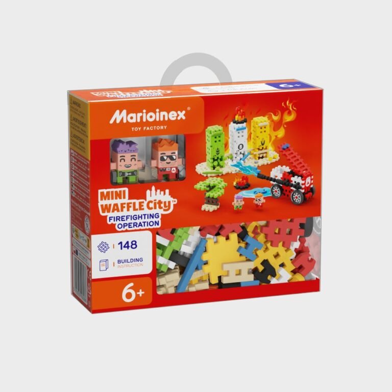 Marioinex Mini Waffle City 148 kom, Firefighting Operation