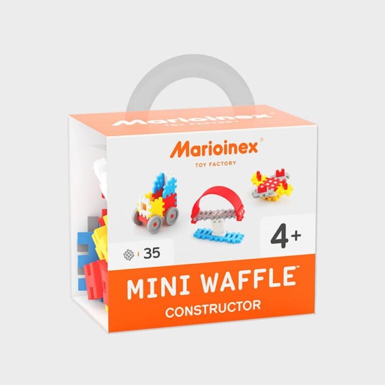 Marioinex Mini Waffle konstruktor 35 kom, plava