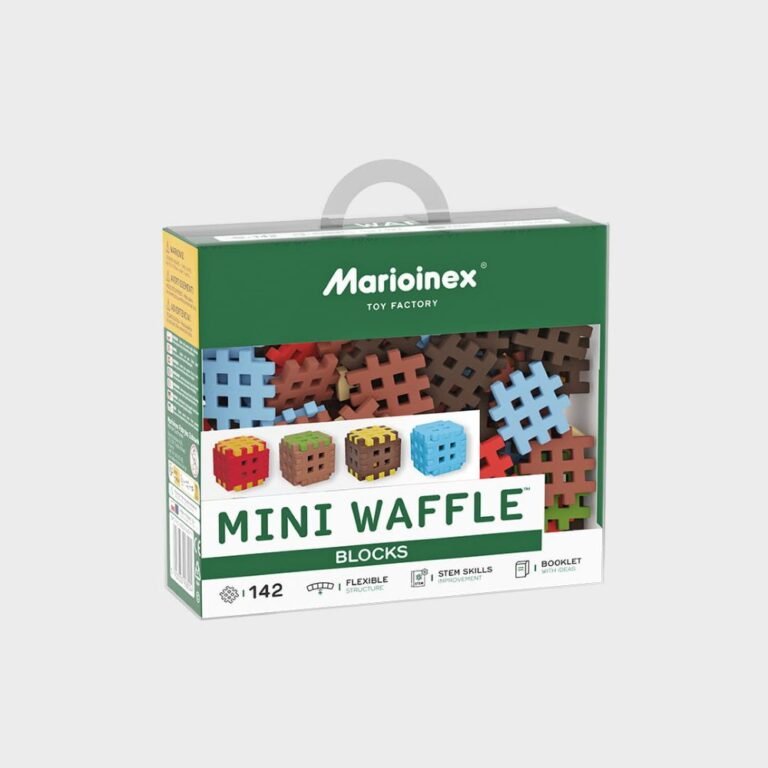 Marioinex Waffle Green blokovi 142 kom