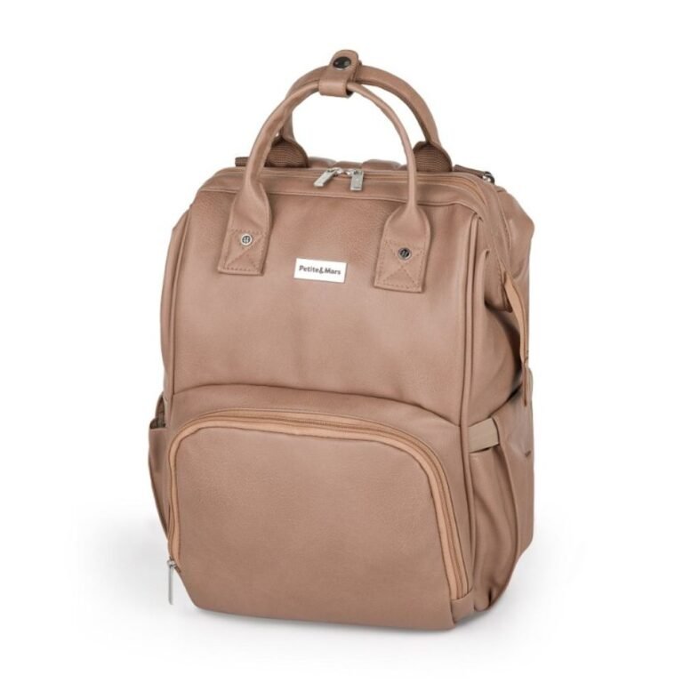 PETITE&MARS Ruksak za pelene Jasper, Camel Beige