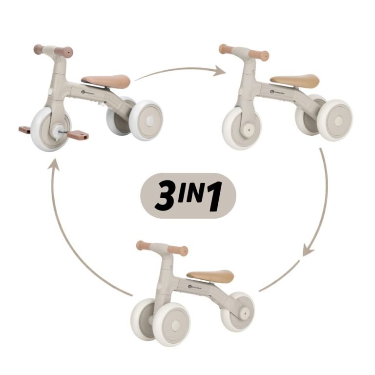 PETITE&MARS Balans bicikl Bingo 3 u 1, Ivory White