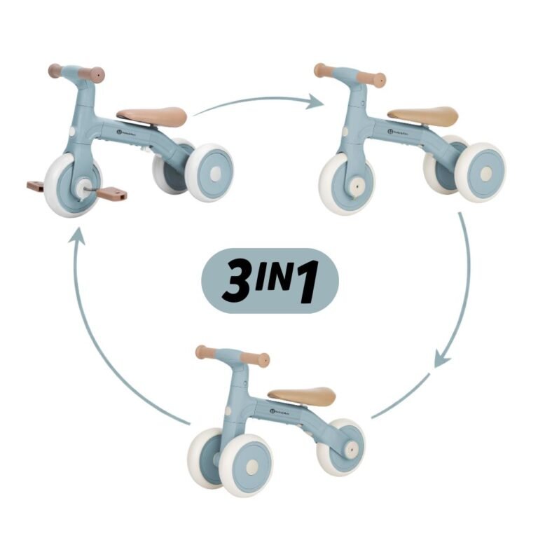 PETITE&MARS Balans bicikl Bingo 3 u 1, Sterling Blue