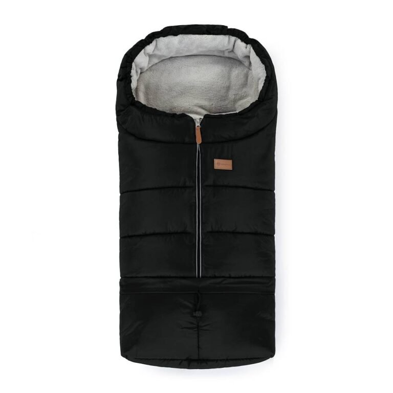 PETITE&MARS Footmuff Jibot 3 u 1 zimska vreća za kolica, Ink Black