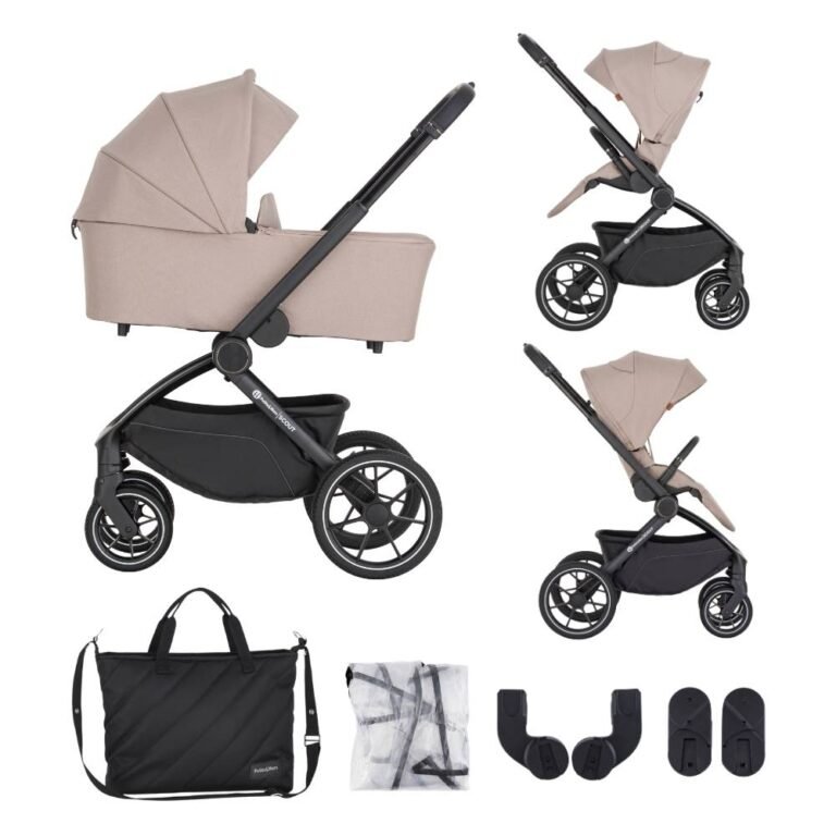 PETITE&MARS Scout kolica 2u1, Cappuccino/Cream