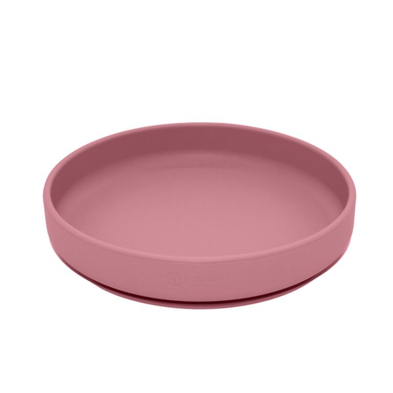 PETITE&MARS Silikonski tanjur s vakuumom 6 m+ Take&Match, Dusty Rose
