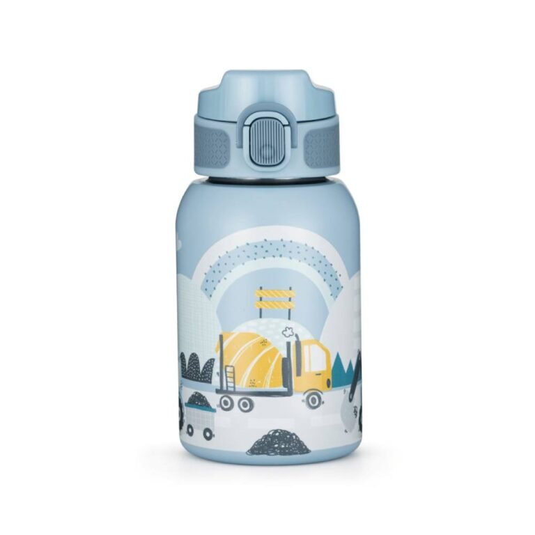 PETITE&MARS Termo bočica sa slamkom 350 ml, Work Zone 12m+