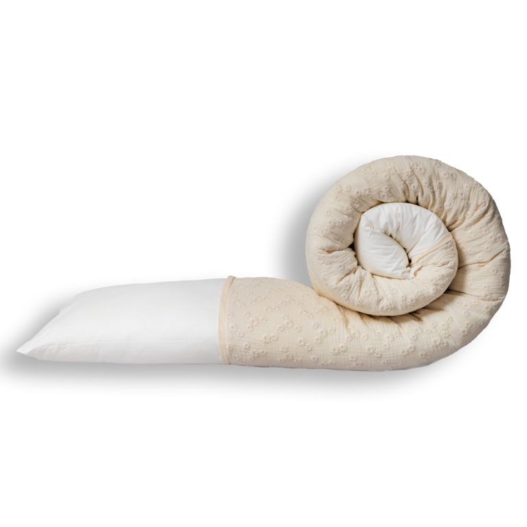 Magic Baby ogradica za krevetić Rea, pamučni muslin, 180x25 cm