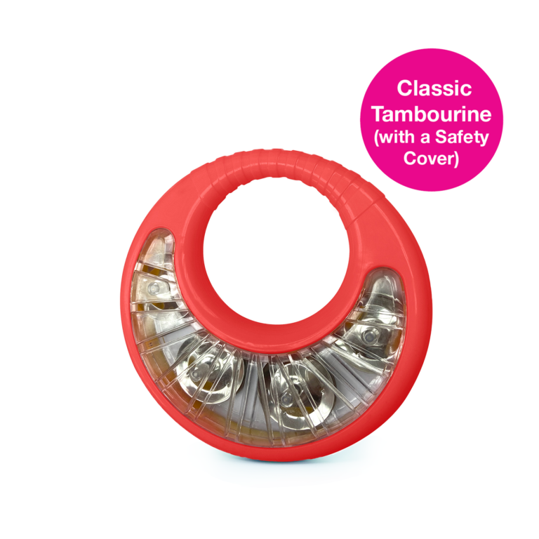 Edushape igračka Classic Tambourine - Red