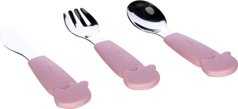 FREEON pribor za jelo od nehrđajućeg čelika pink 46309