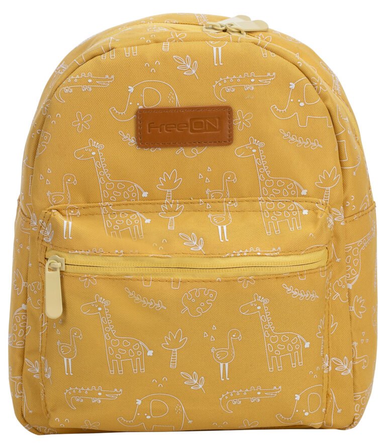 FREEON nelicencirani ruksak za vrtić Small animals yellow 49027