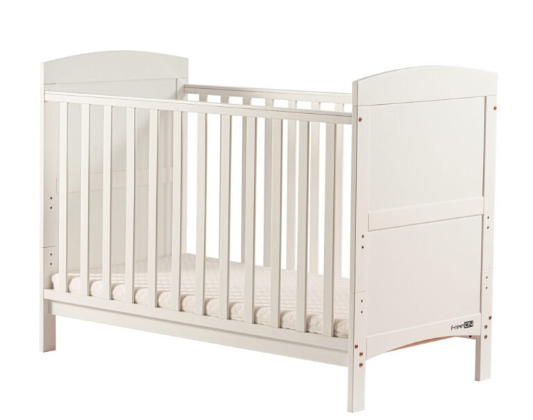 FREEON dječji krevet 120x60 cm Lory drveni white 49157