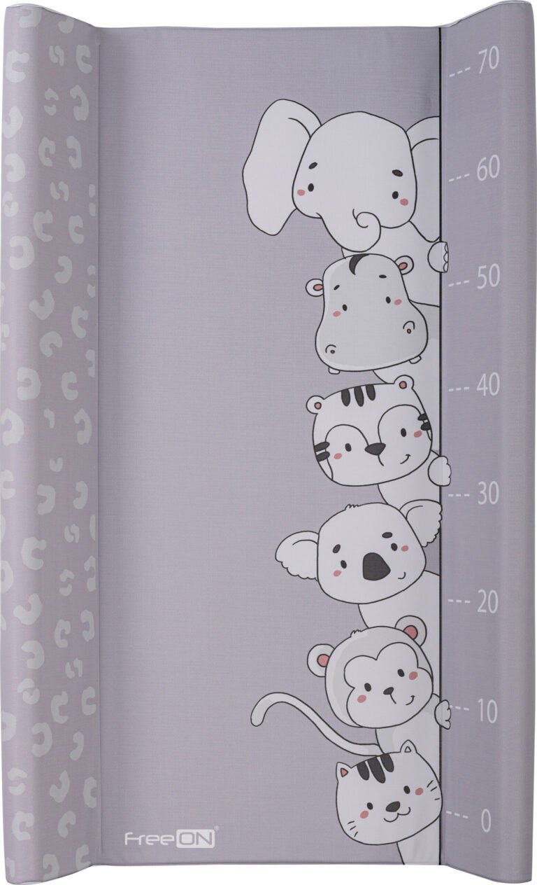FREEON podloga za previjanje Animals 50x80 tvrda 49829