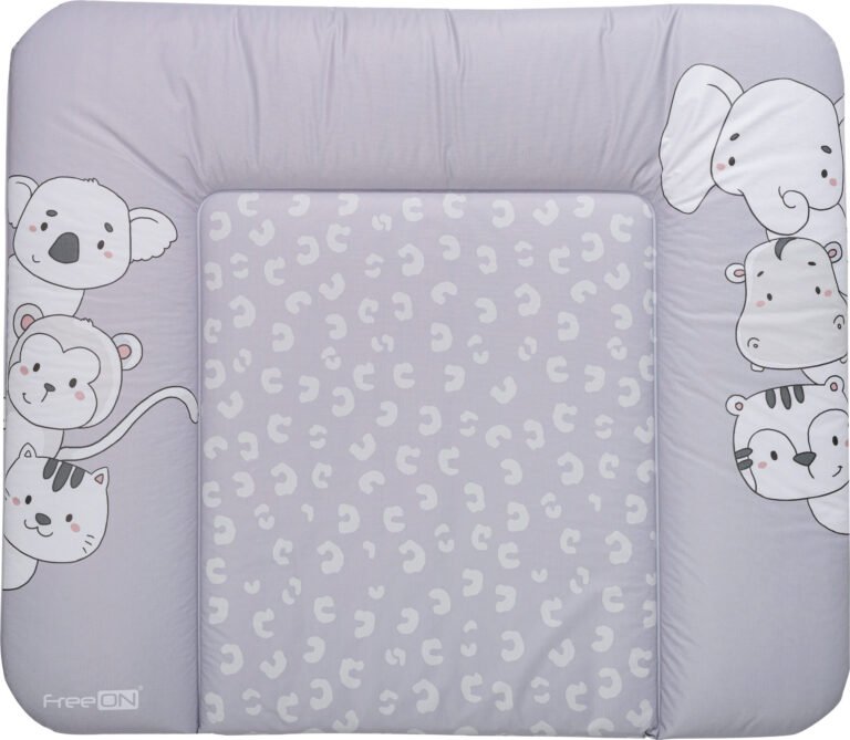FREEON podloga za previjanje Animals 85x72x7 velika mekana 49843