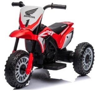 PRINCE TOYS Motor licencirani Honda mini 6V, crvena