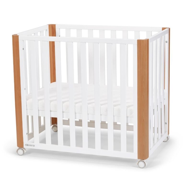 Kinderkraft krevetić Koya + Madrac - White