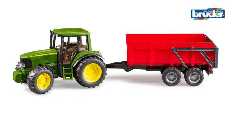 BRUDER John Deere 6920 traktor s prikolicom 02057