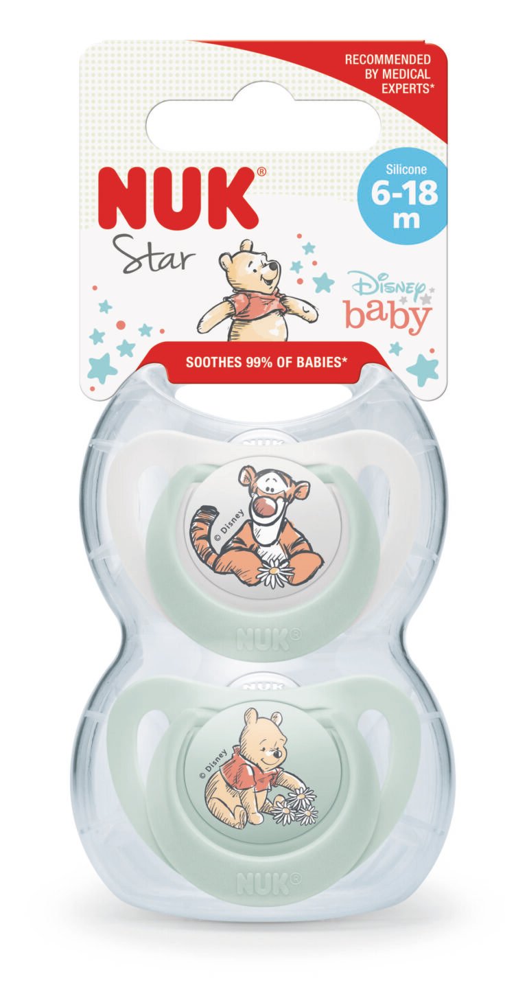 NUK duda varalica - silikon Star multicolor kom 10736922