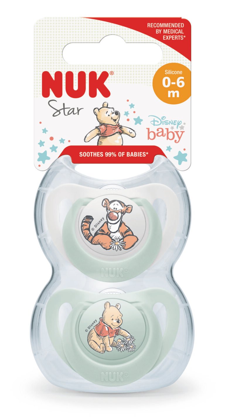 NUK duda varalica - silikon Star multicolor kom 10730890