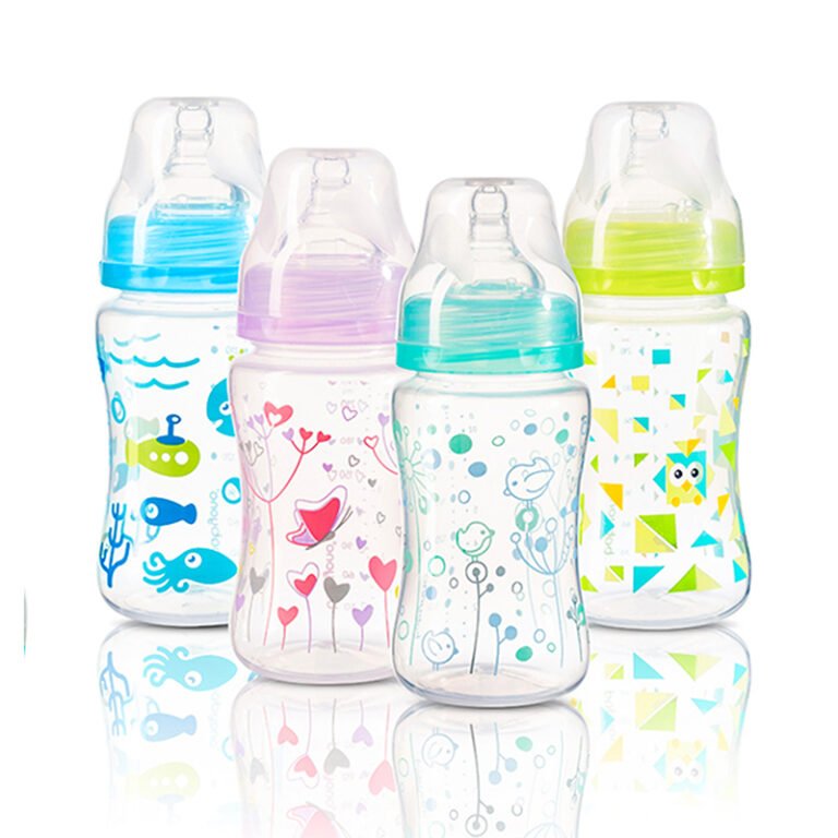 BabyOno Bočica antikolik 240 ml, plava