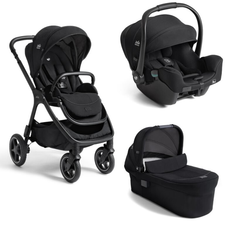 Joie komplet 3u1 kolica Finiti Trio + košara Ramble XL + autosjedalica i-Starter - Signature Eclipse
