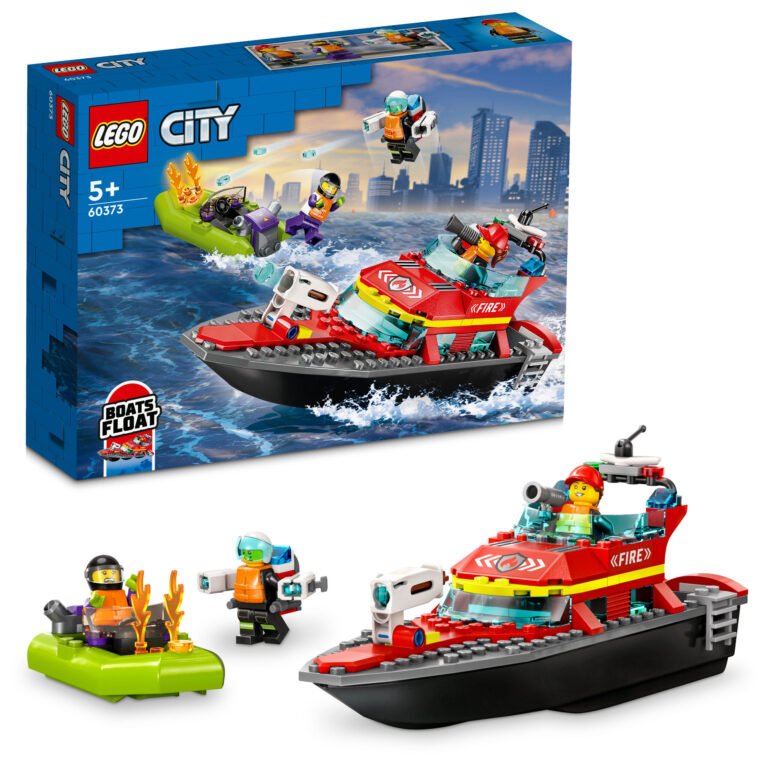 LEGO® CITY 60373 Vatrogasni čamac