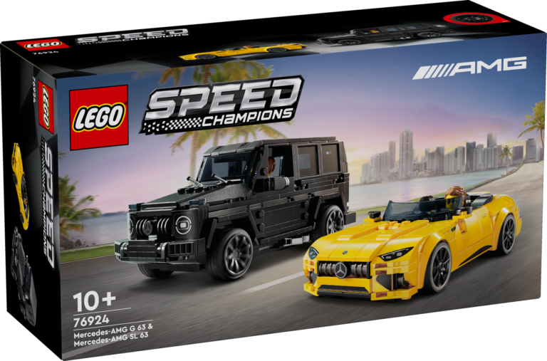 LEGO® SPEED CHAMPIONS 76924 Mercedes-AMG G 63 in Mercedes-AMG SL 63