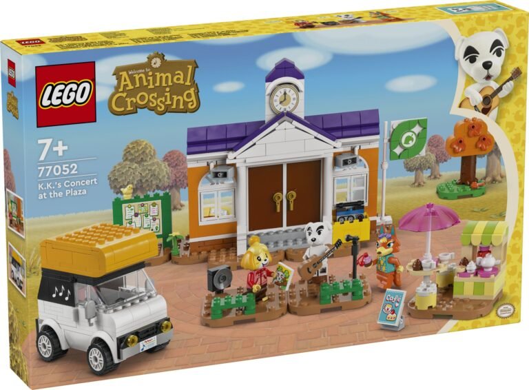 LEGO ANIMAL CROSSING 77052 K.K. nastupa na trgu