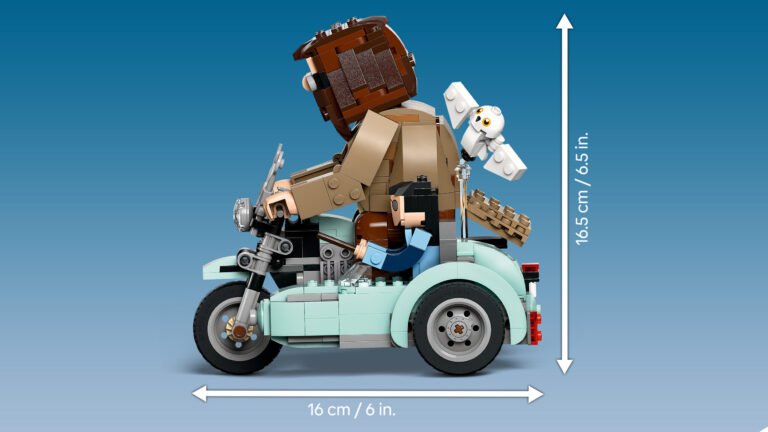 LEGO® HARRY POTTER™ 76443 Hagrid™ i Harry na motociklu