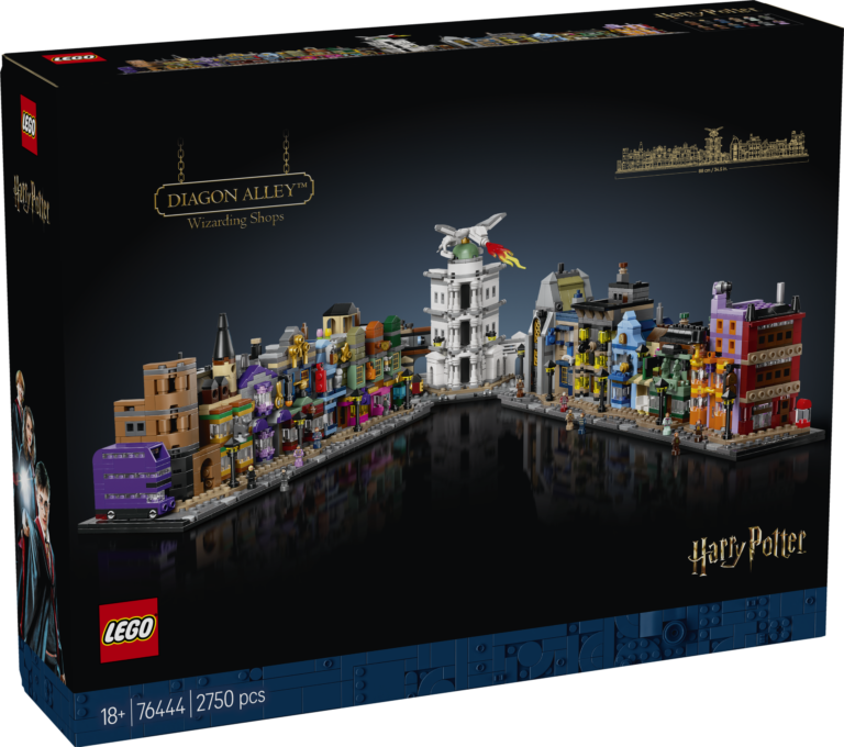 LEGO® HARRY POTTER™ 76444 Zakutna ulica™ s čarobnjačkim trgovinama