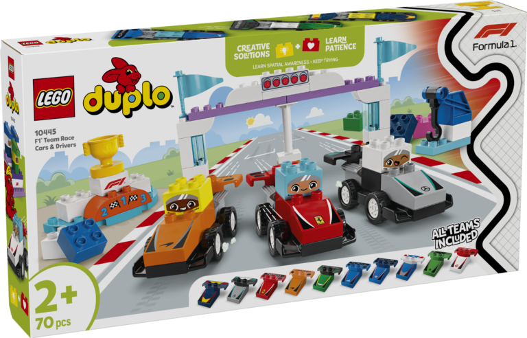 LEGO® DUPLO® 10445 Trkaći automobili i vozači timova za F1®