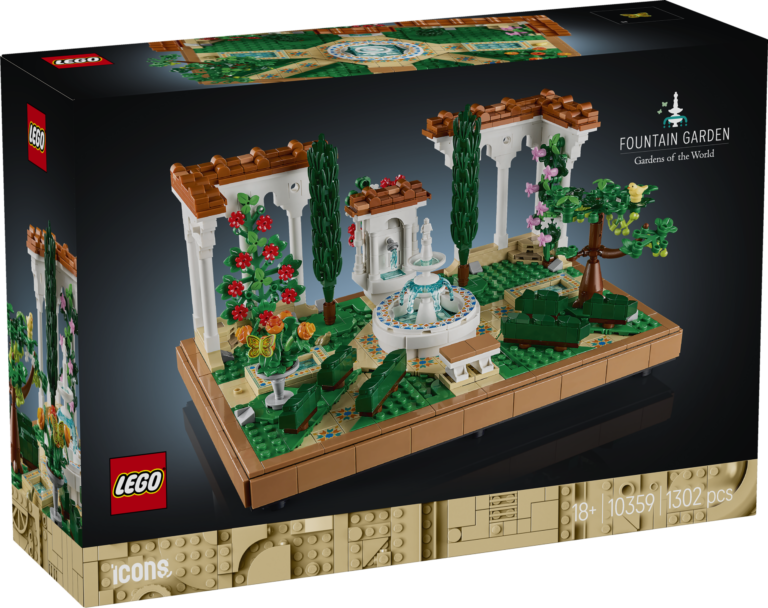 LEGO® ICONS 10359 Vrt s fontanom