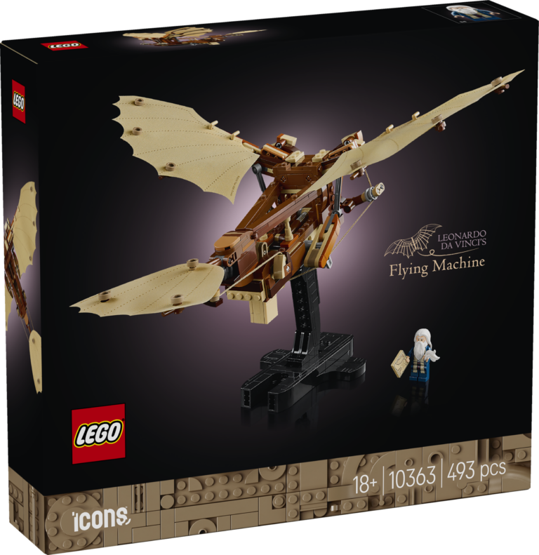 LEGO® ICONS 10363 Leteći stroj Leonarda da Vincija