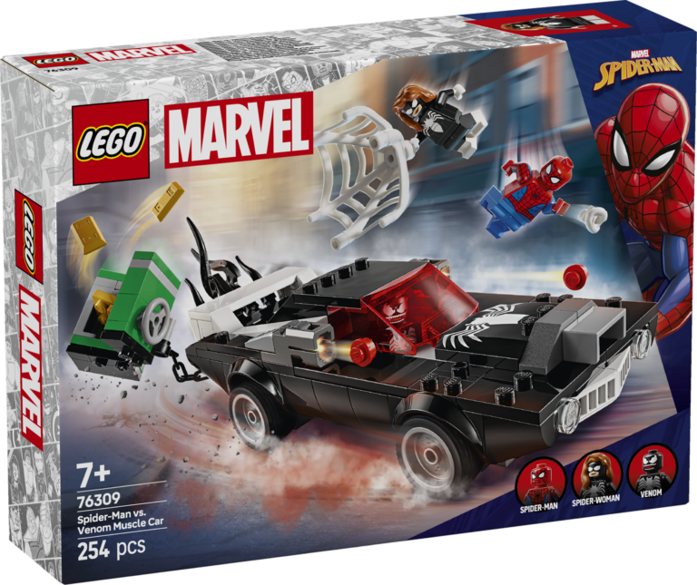 LEGO® SUPER HEROES 76309 Spider-Man protiv Venoma u sportskom autu
