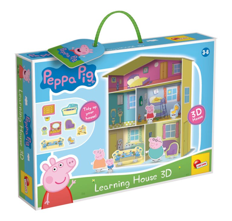 LISCIANI Peppa Pig kuća s namještajem 92055