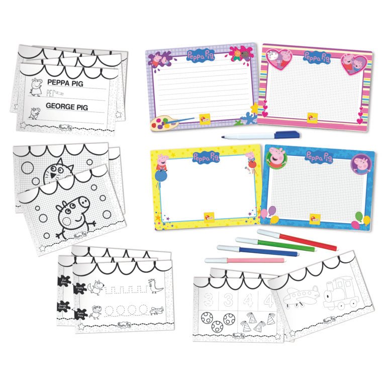 LISCIANI Peppa Pig škola crtanja 92215
