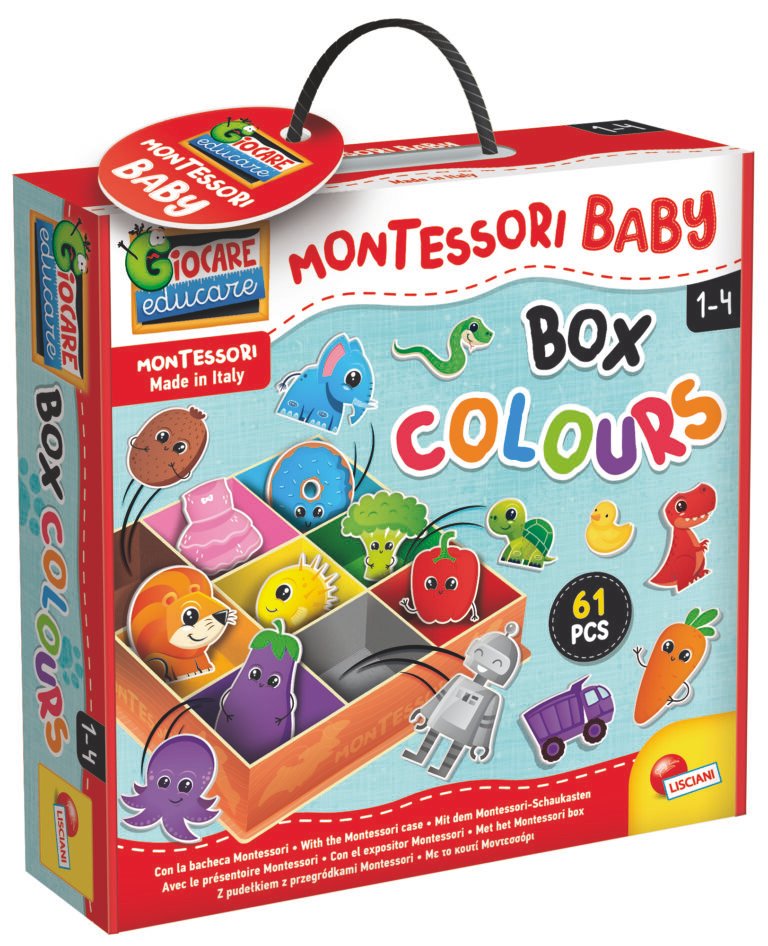 LISCIANI Montessori Baby životinje i boje igra grupiranja i sortiranja 92765