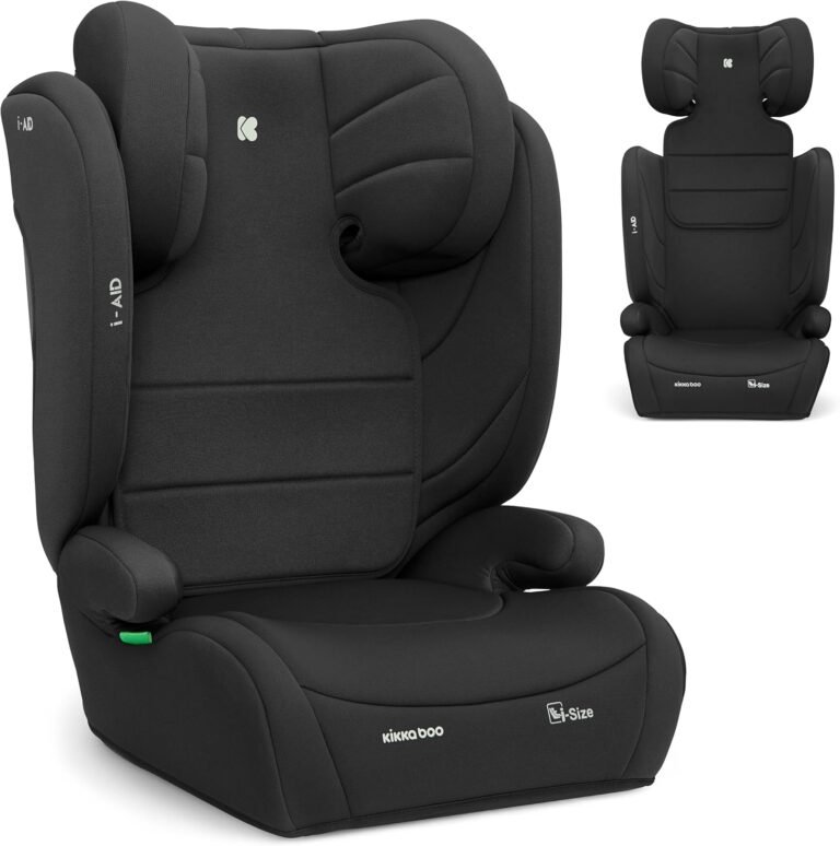 Kikka Boo autosjedalica i-Aid i-Size, Grupa 2, 3 (15-36 kg) (100-150 cm) - Black