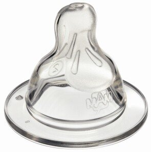 MAM sisač silikon Anti-colic 2+ mj, srednji protok, 2 kom 350610
