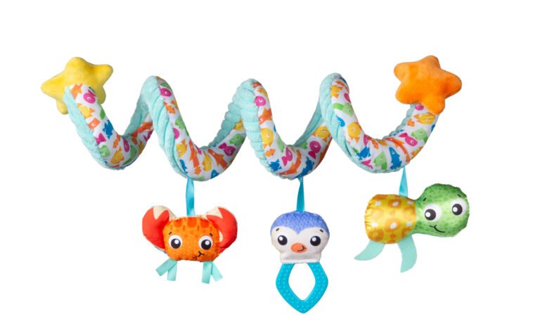 PLAYGRO Spirala za kolica Twirly Whirly Ocean 0188664
