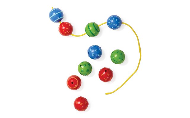Edushape Baby Beads senzorne perlice - 14 kom