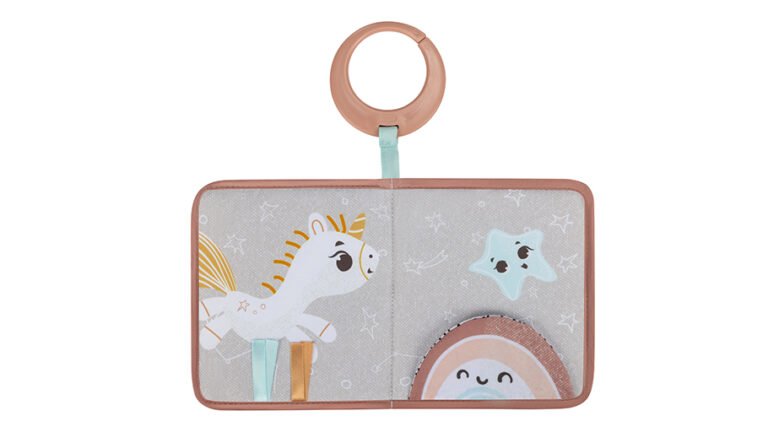 Tiny Love edukativna knjiga Unicorn Wonderlands Collection - Where Do I Travel Soft Book