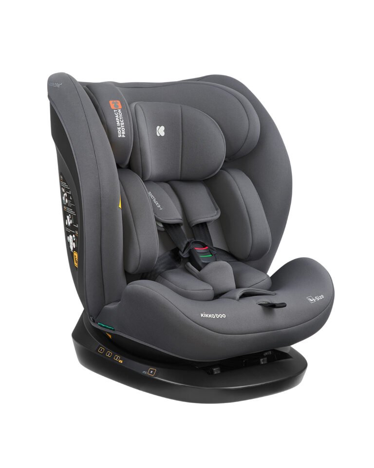 Kikka Boo autosjedalica i-Explore 2 i-Size, Grupa 0+, 1, 2, 3 (0-36 kg) (40-150 cm) - Grey