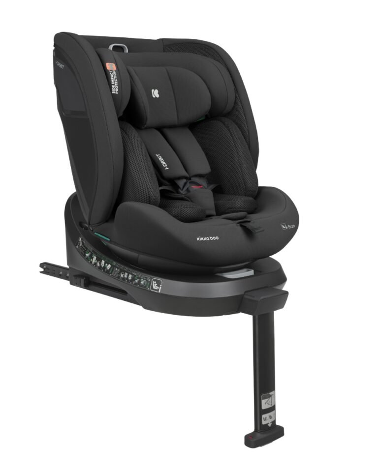 Kikka Boo autosjedalica i-Orbit i-Size, Grupa 0+, 1, 2, 3 (0-36 kg) (40-150 cm) - Black 2025