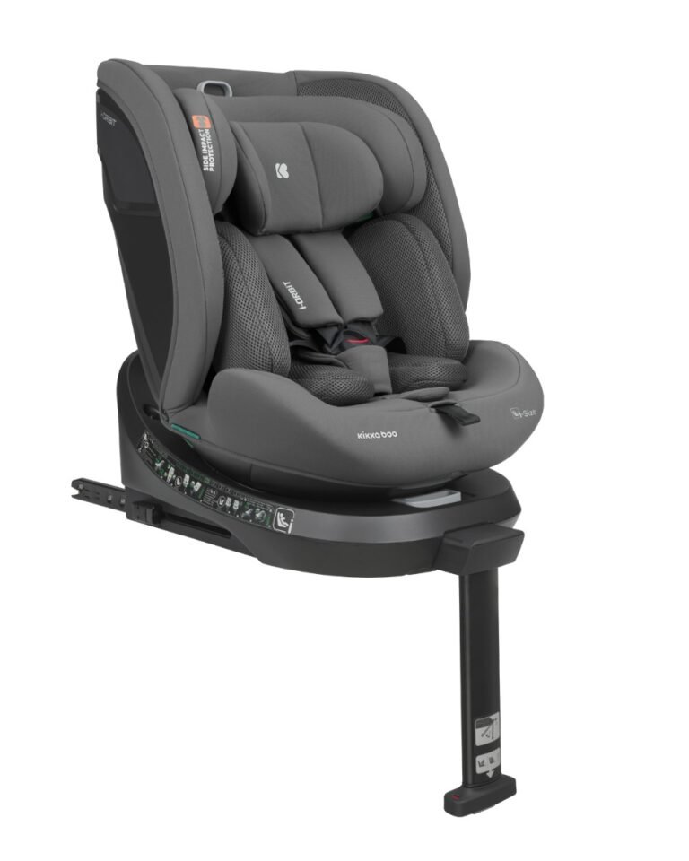 Kikka Boo autosjedalica i-Orbit i-Size, Grupa 0+, 1, 2, 3 (0-36 kg) (40-150 cm) - Dark Grey 2025
