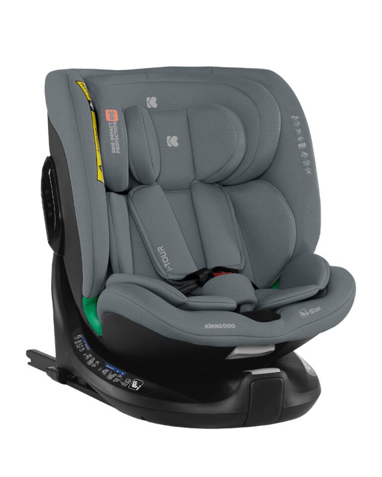 Kikka Boo autosjedalica i-Tour i-Size, Grupa 0+, 1, 2, 3 (0-36 kg) (40-150 cm) - Dark Grey