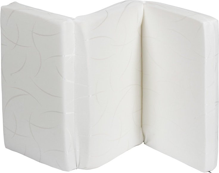 Trodijelni dječji madrac 120 x 60 x 8 cm - sklopivi putni madrac od PU pjene