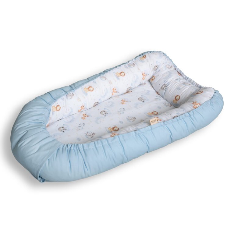 Magic Baby gnijezdo za bebe Print - Plava